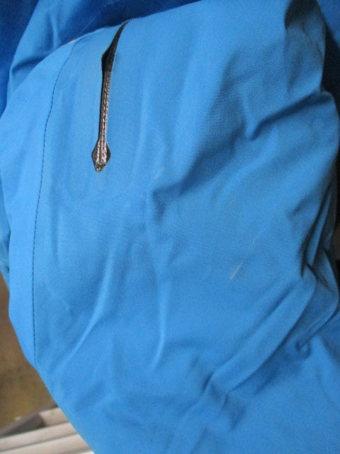 Used KJUS Lasse Blue Snow Jacket Size 56 / Adult Size 2XL - small pen marks