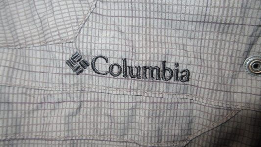 Used Columbia Grey Snow Jacket Youth Size Medium